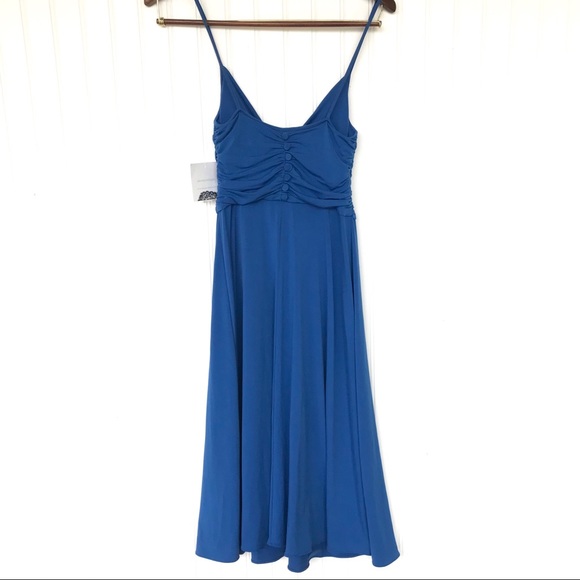 NWT Donna Morgan Blue Dress, Size 6 - Picture 2 of 8